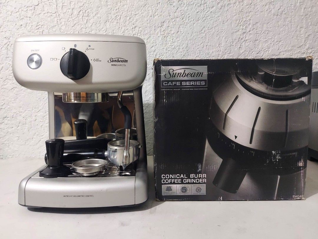 Sunbeam Mini Barista & Sunbeam Cafe Series, TV & Home Appliances