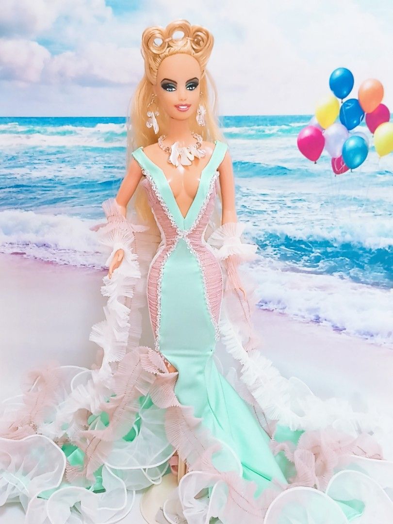 supersize barbie pj steffie 18 inch 禮服訂製, 哩哩扣扣, 其他在旋轉拍賣