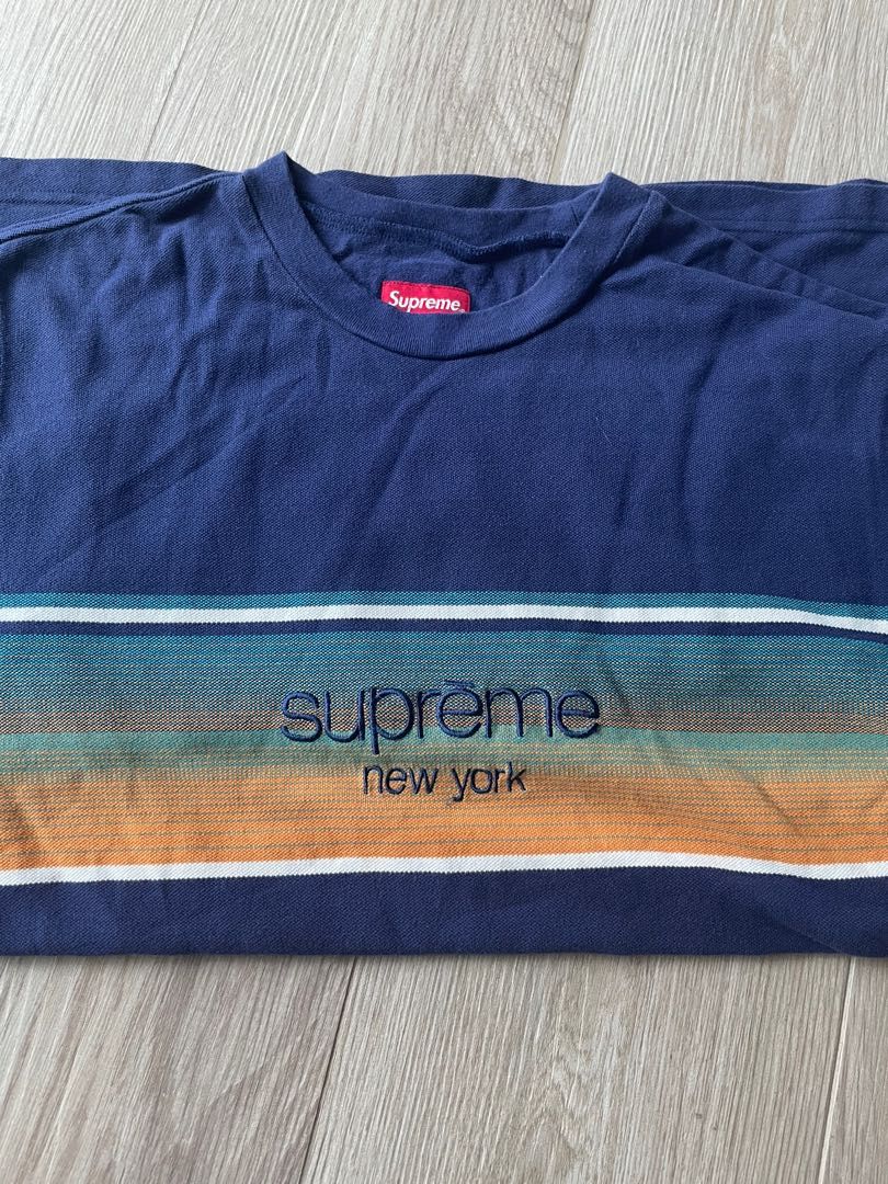 Supreme shadow stripe long sleeve 2025