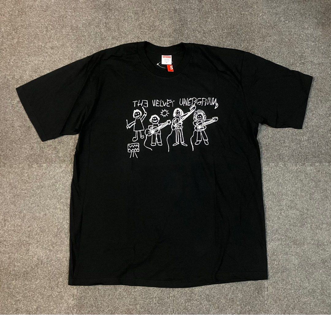 新品 松本 潤 着用 Supreme The Velvet Underground Tシャツ BOX LOGO