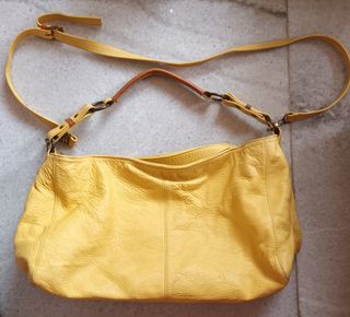 Jual Tas Selempang Wanita Serut Kate Spade Kuning Sling Bag Kulit Kate Spade  Limelight