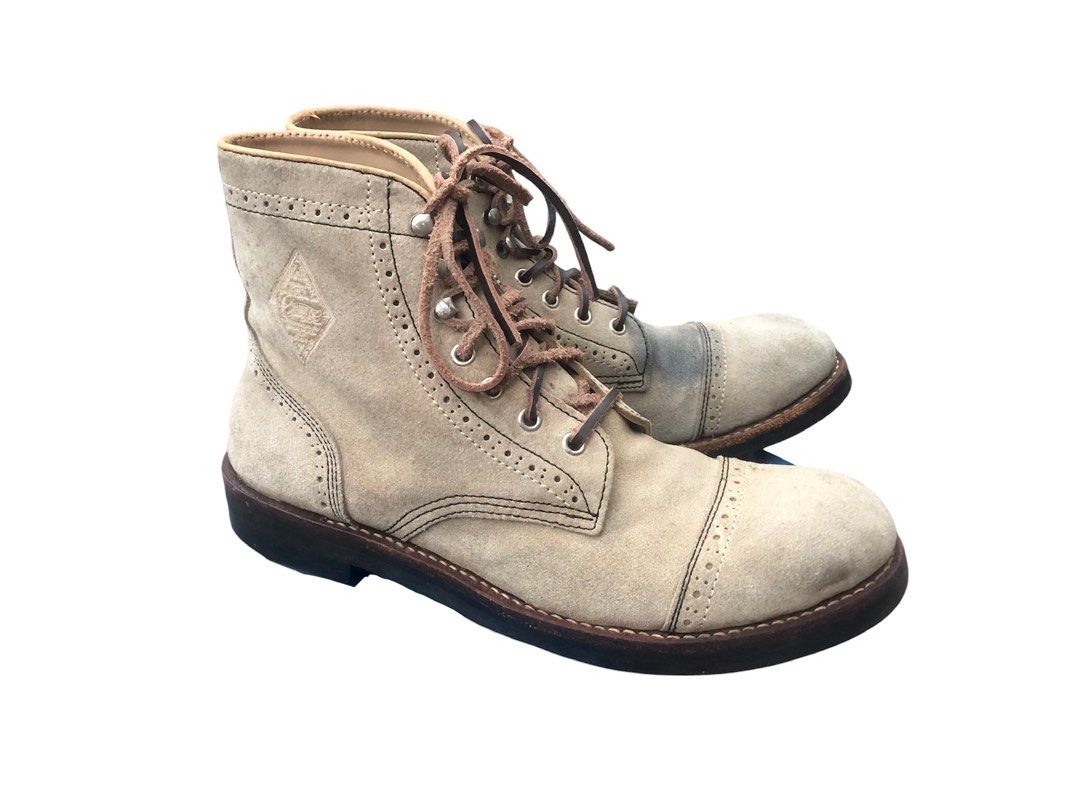 THE CRIMIE Lace Up Ankle Work Boots Japan Designer Shoes Men s
