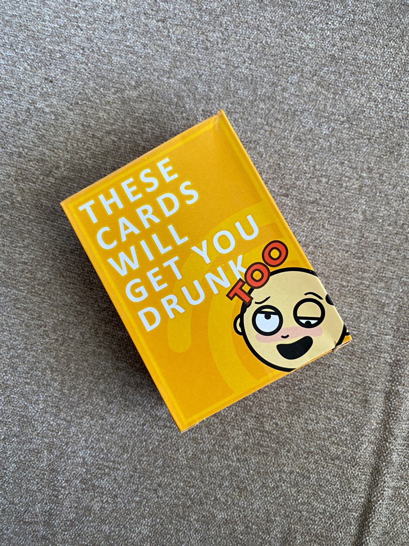 These cards will get you drunk TOO on Carousell