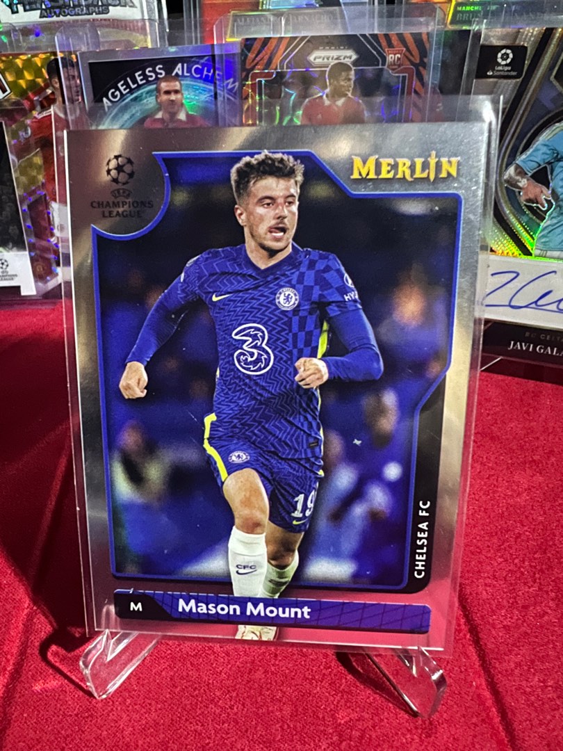 TOPPS MERLIN MASON MOUNT, Hobbies & Toys, Memorabilia & Collectibles