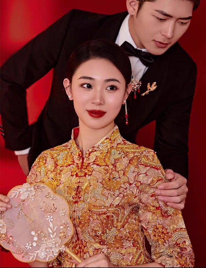 Chinese wedding costume top