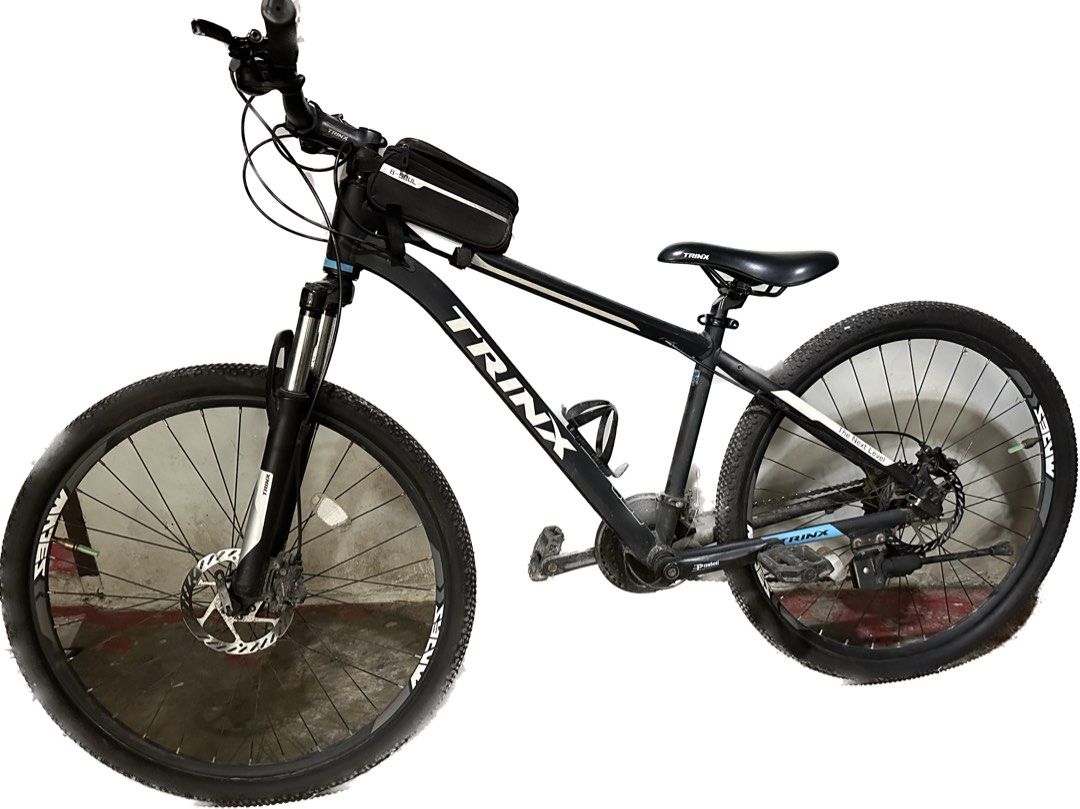 Trinx Bike For Sale (Category: Bicycles) located in Taguig. Submitted by lux_limited (Listing ID 1238339977, Image 2). Description: Bawas Gamit Nakatambak na lang Slightly Negotiable Open for meet up.