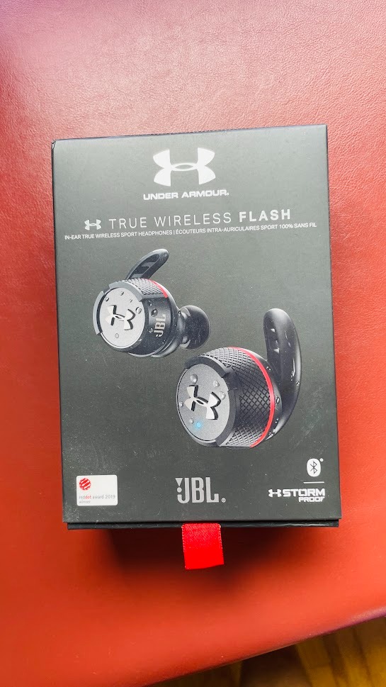 UA True Wireless FLASH by JBL Audio Earphones on Carousell