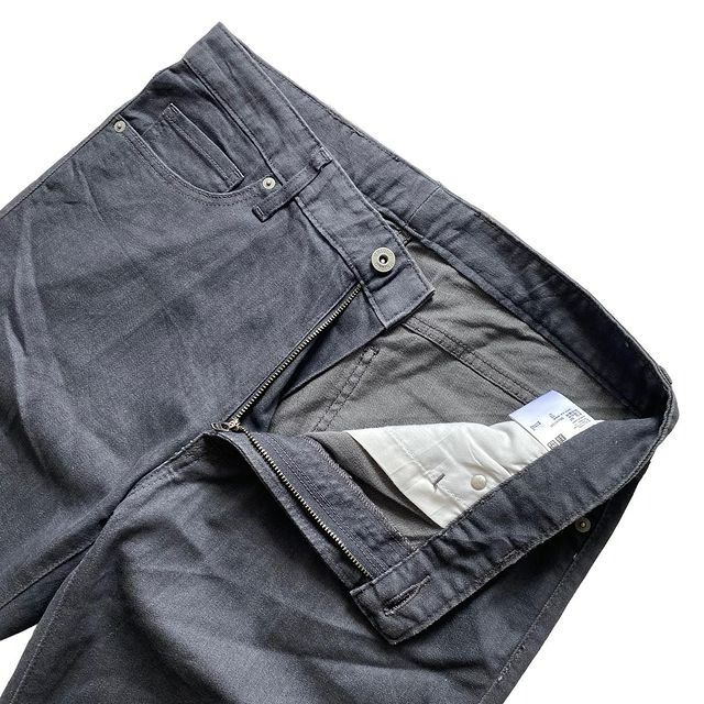 Uniqlo Jeans Miracle Air Slim Fit Tapered In Dark Gray Jeans (33