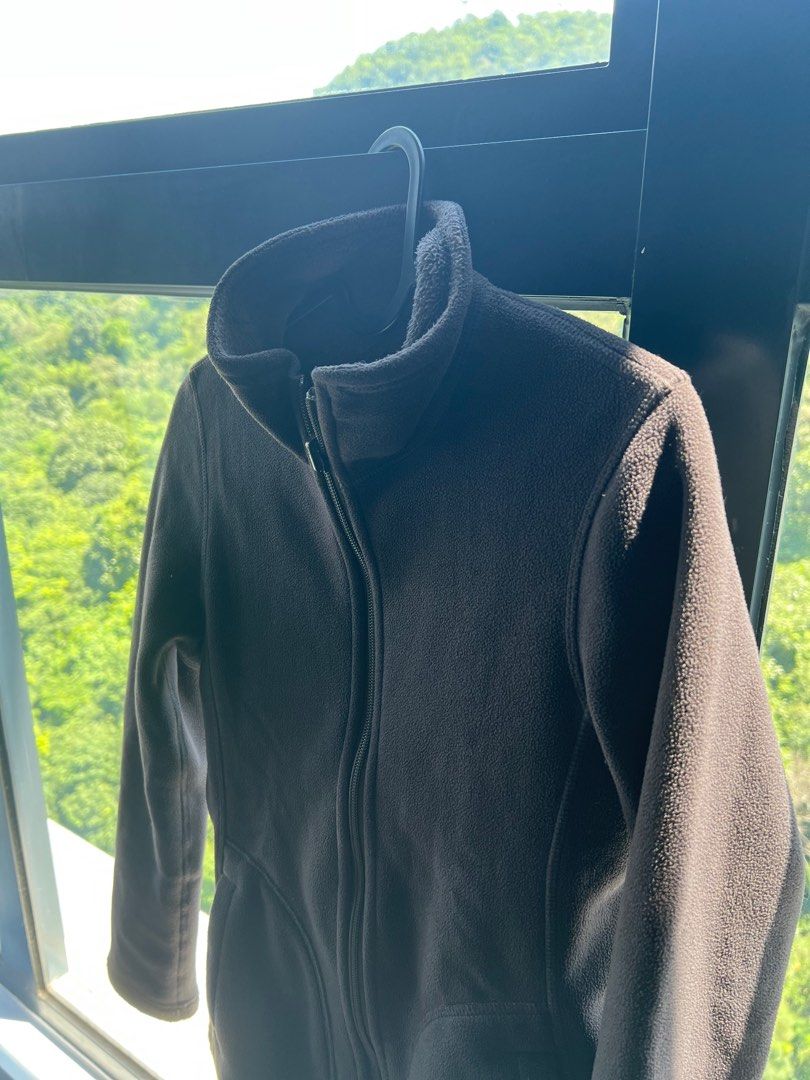 Uniqlo Reversible Fleece Brown Jacket Size M Women s Fashion