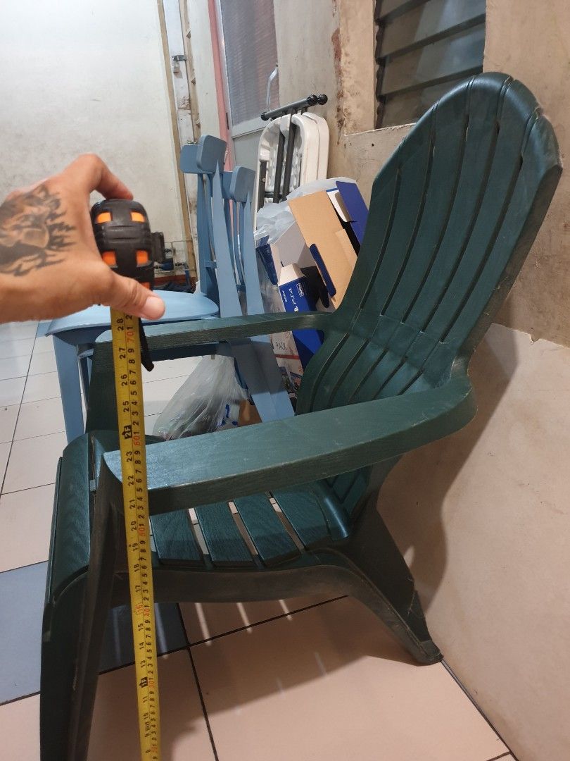 Uratex Monoblock Chair and Table Lifeline, Furniture & Home Living