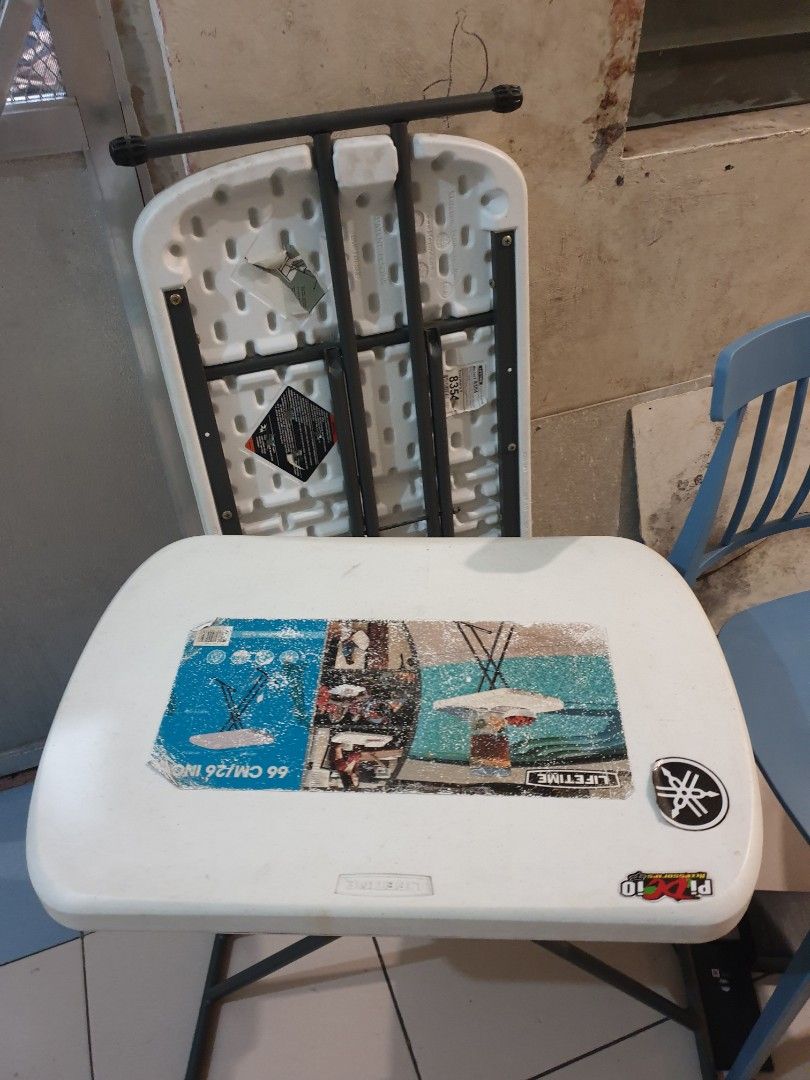 Uratex Monoblock Chair and Table Lifeline, Furniture & Home Living