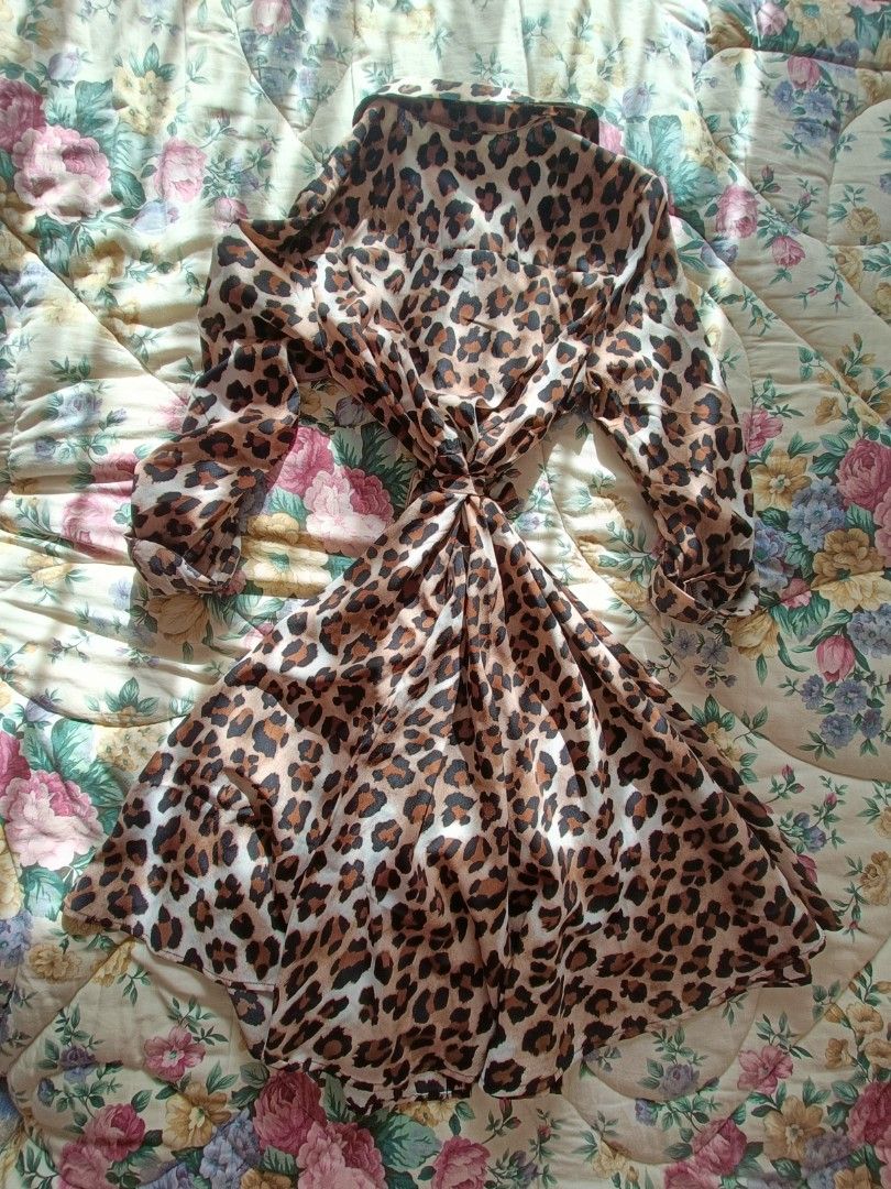 Animal print 2025 dress valley girl