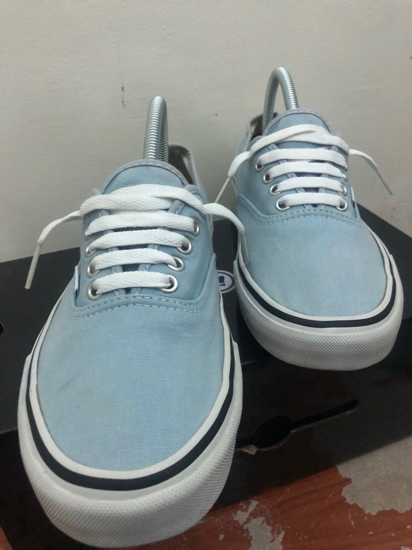 Plain blue vans cheap