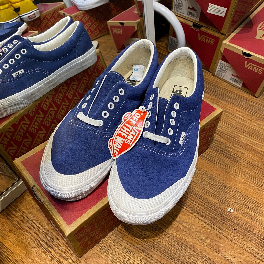 Vans era tc blue suede original resmi navya murah under retail not