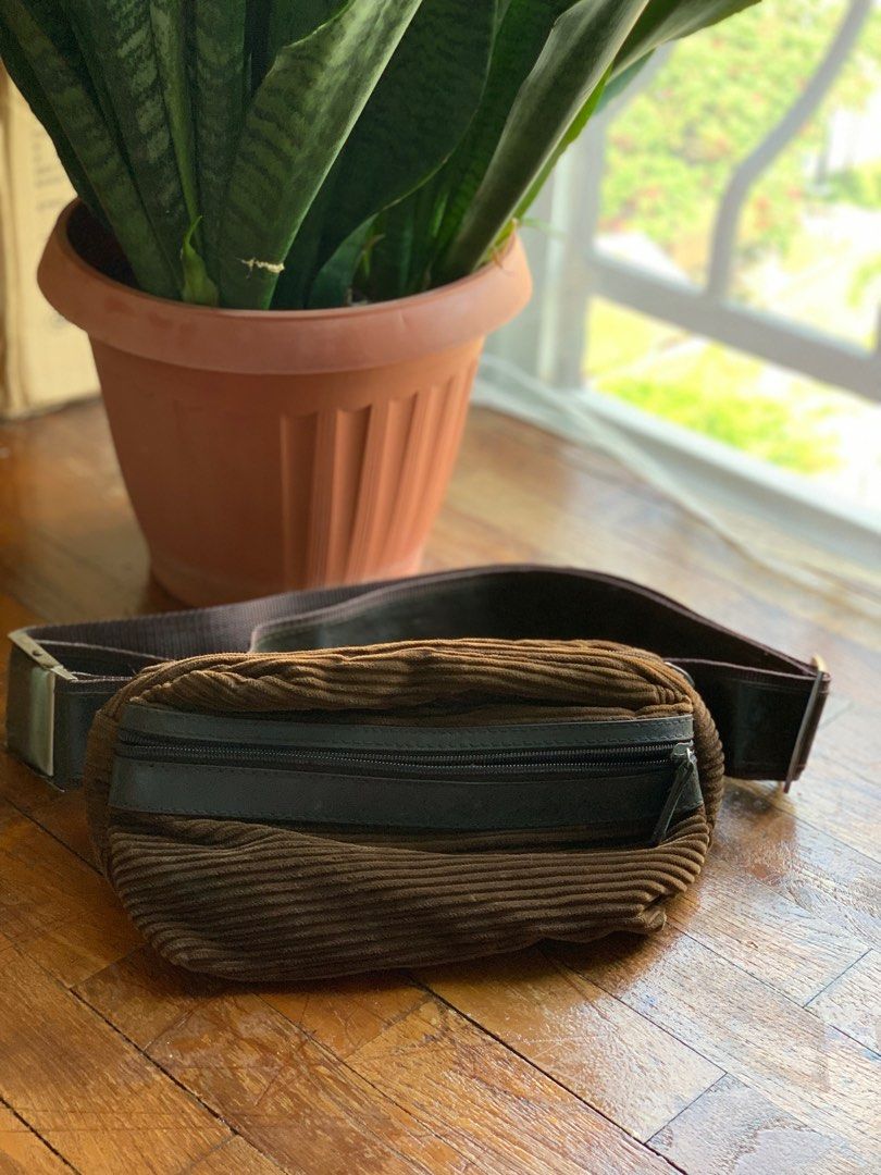 Velvet Waist pouch bag
