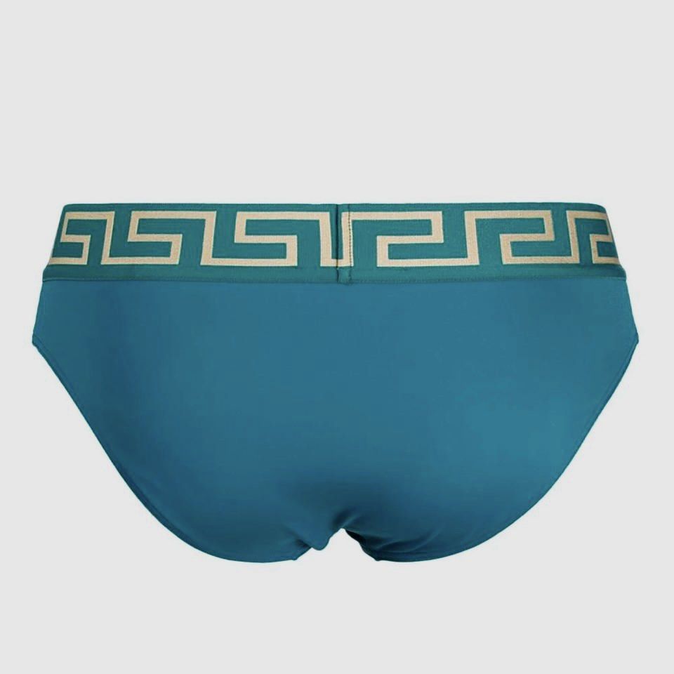 Versace Swim Trunks Teal Men s Fashion Bottoms Swim Trunks