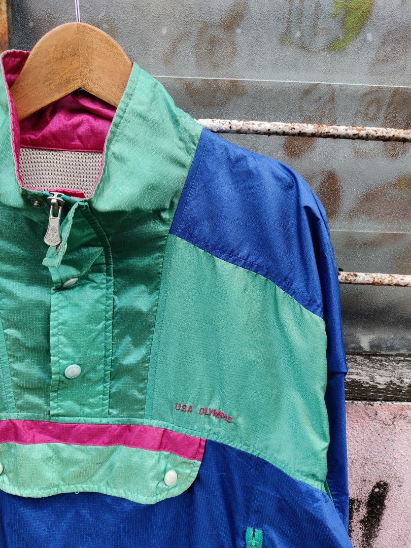 Vintage JC Penney Olympic Anorak Windbreaker, Men's Fashion, Coats