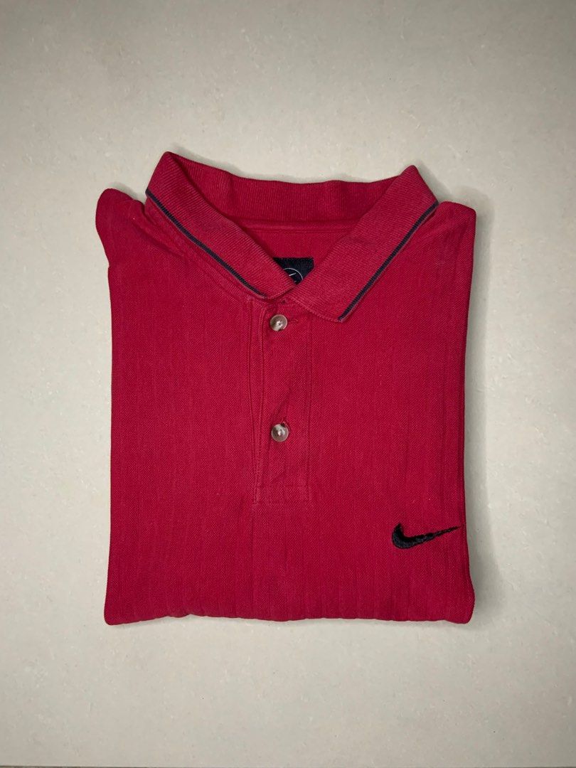 nike polo shirt vintage
