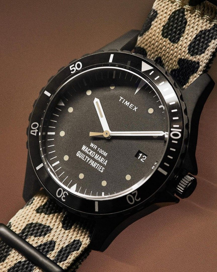 WACKO MARIA × END. × TIMEX, 男裝, 手錶及配件, 手錶- Carousell