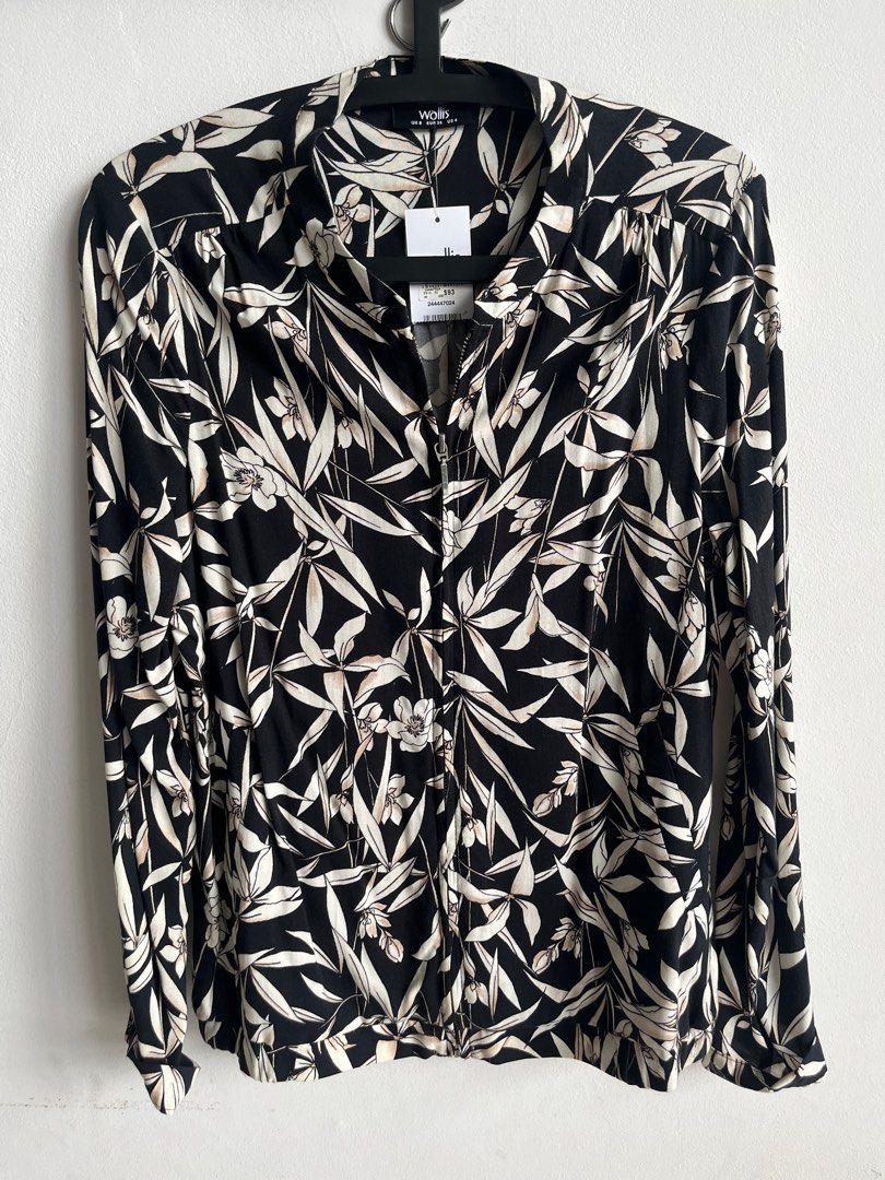 Women Wallis Zipper Blouse