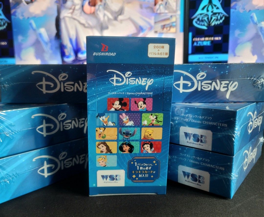 disney blau booster box Weiss Schwarz Blau Disney Characters Japanese Booster Box
