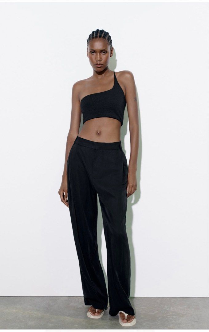 Zara hot sale black slacks