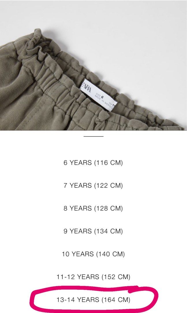 Zara Trousers (Category: Trousers) located in San Jose. Submitted by otg1313 (Listing ID 1238338736, Image 2). Description: RFS: Wrong size.