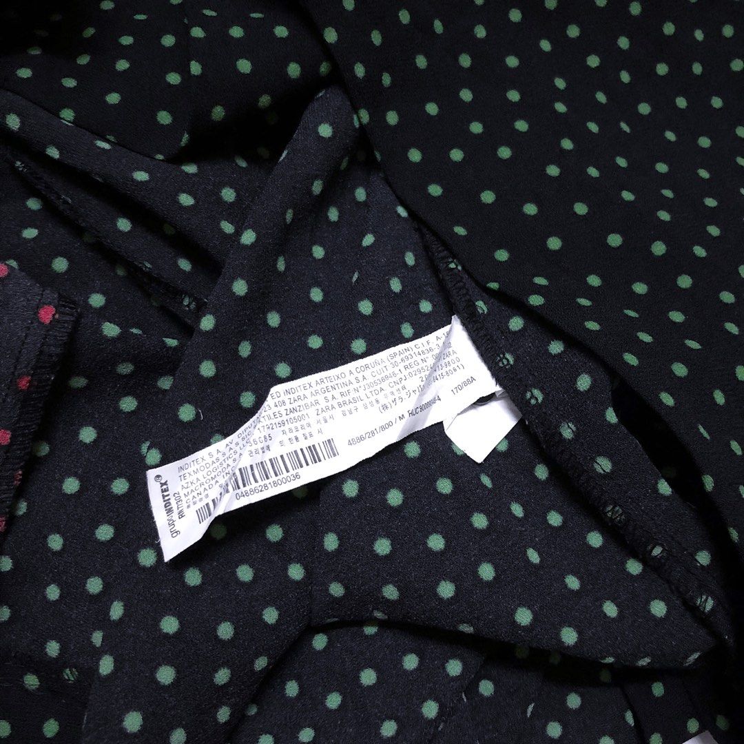 Zara polka dot dress canada sale