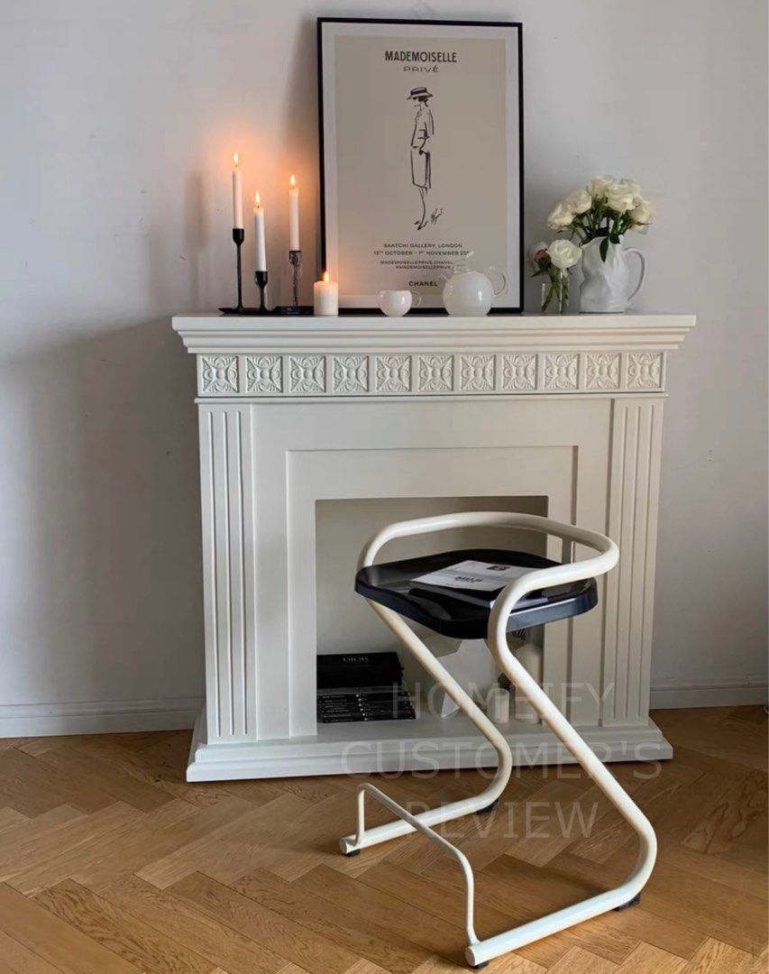 ZUMI Modern Bar Stool, Furniture & Home Living, Furniture, Chairs on