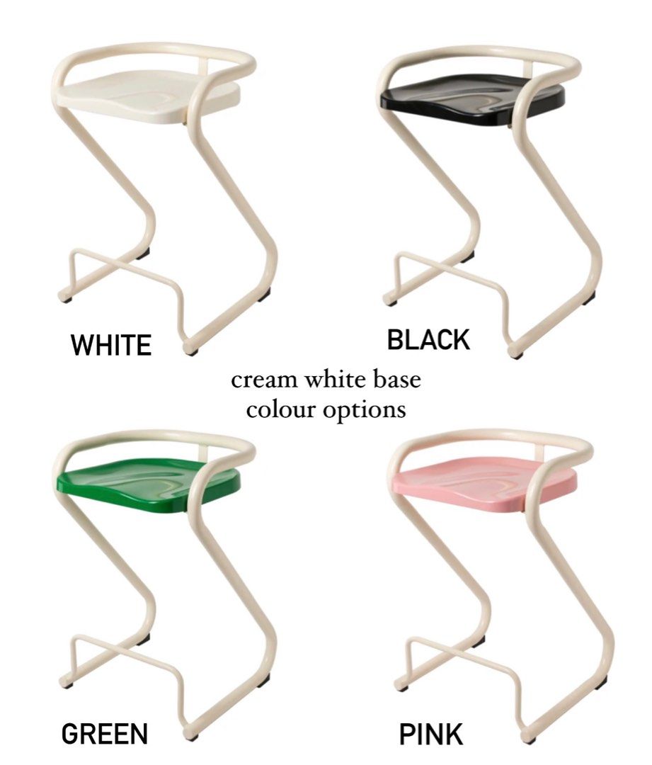 ZUMI Modern Bar Stool, Furniture & Home Living, Furniture, Chairs on