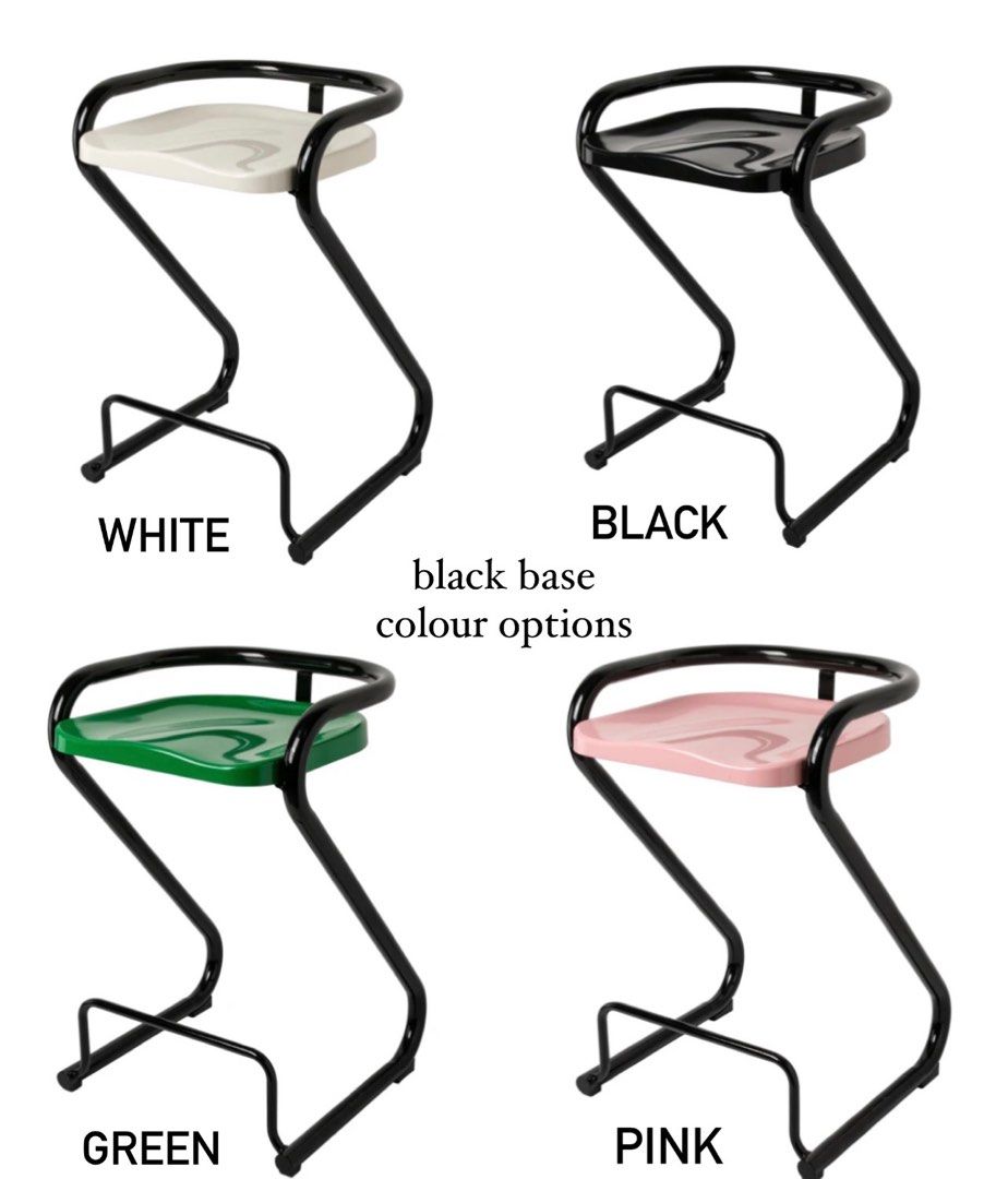 ZUMI Modern Bar Stool, Furniture & Home Living, Furniture, Chairs on