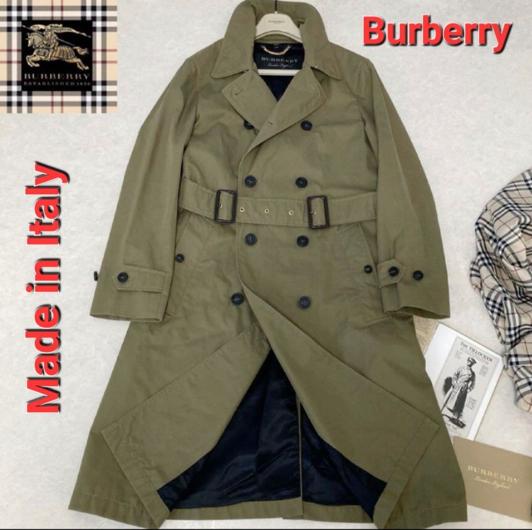 近新品／男女通用款／原價約10萬／Burberry London ／義大利製頂級款風衣