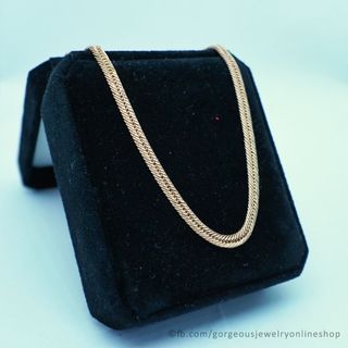 18k yellow gold necklace