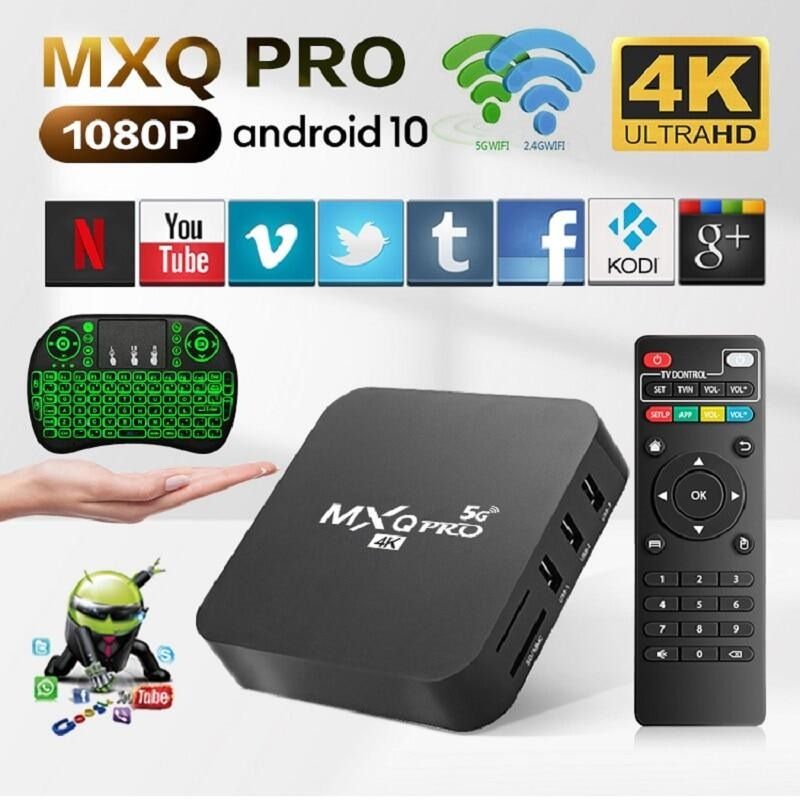 200+ Live TV Channels! Smart Android TV Box, TV & Home Appliances