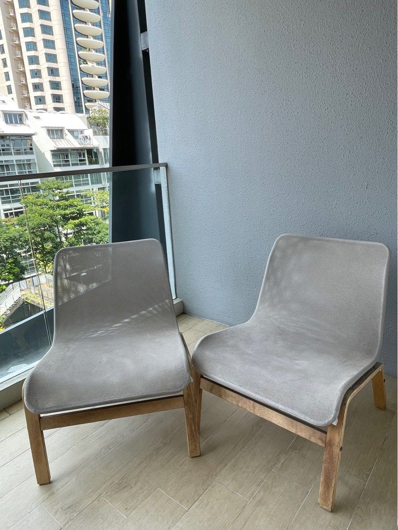 Nolmyra easy store chair