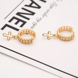 315E anting titanium wanita anti karat dan anti luntur asli dewasa