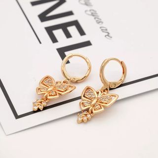 321E anting titanium wanita anti karat dan anti luntur asli dewasa