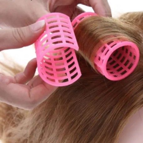 5pcs BLUE Plastic Hair Curler Roller Women s Fashion Watches