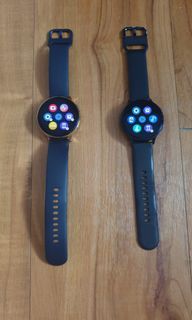 兩支合售galaxy watch active 2 44mm鋁/不鏽鋼 各一