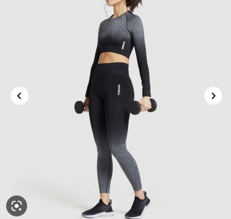 Gymshark ombre seamless leggings, Women's Fashion, Activewear on Carousell