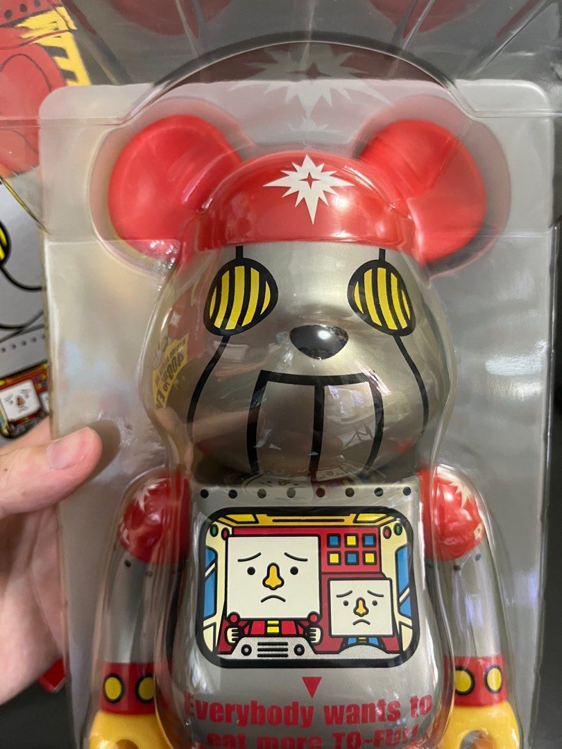 MEDICOM TOY - 香港限定 TO-FU OYAKO Okan Red ver. 400%ベアの