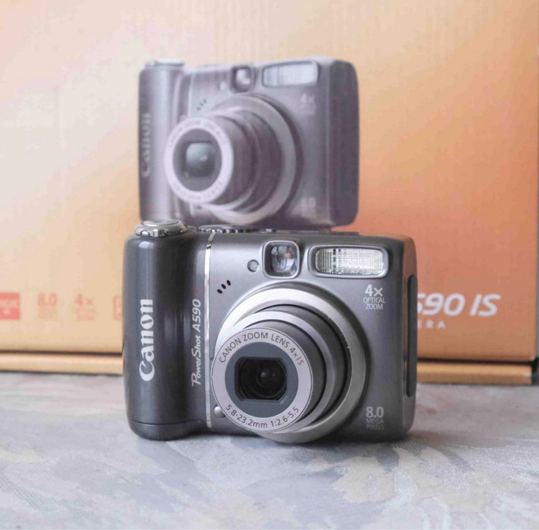 佳能Canon A590 CCD, 相機攝影, 相機在旋轉拍賣