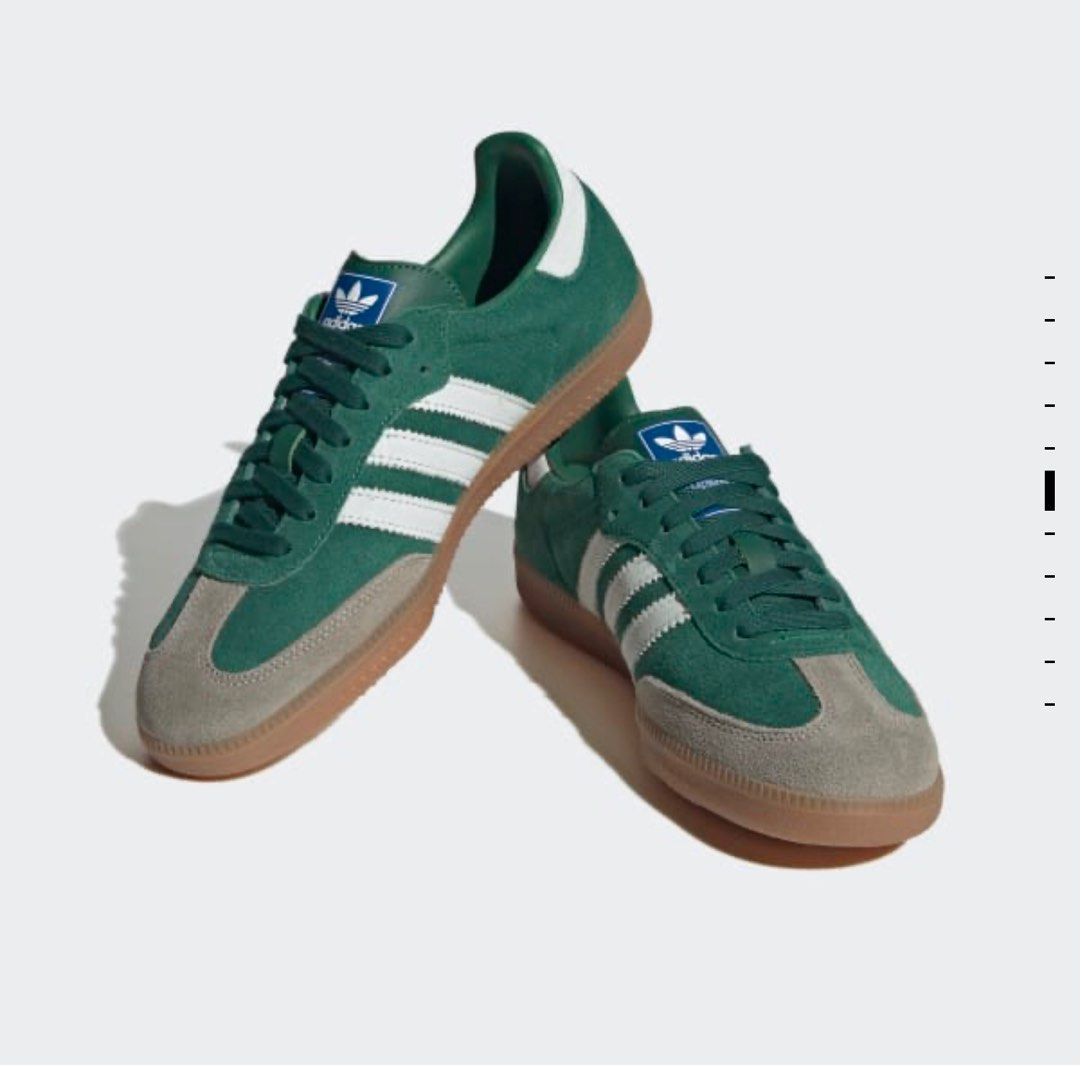 Adidas Samba OG College Green 24cm | veganutris.com.br