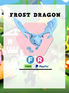 Adopt Me -Frost Dragon FR ( Roblox )