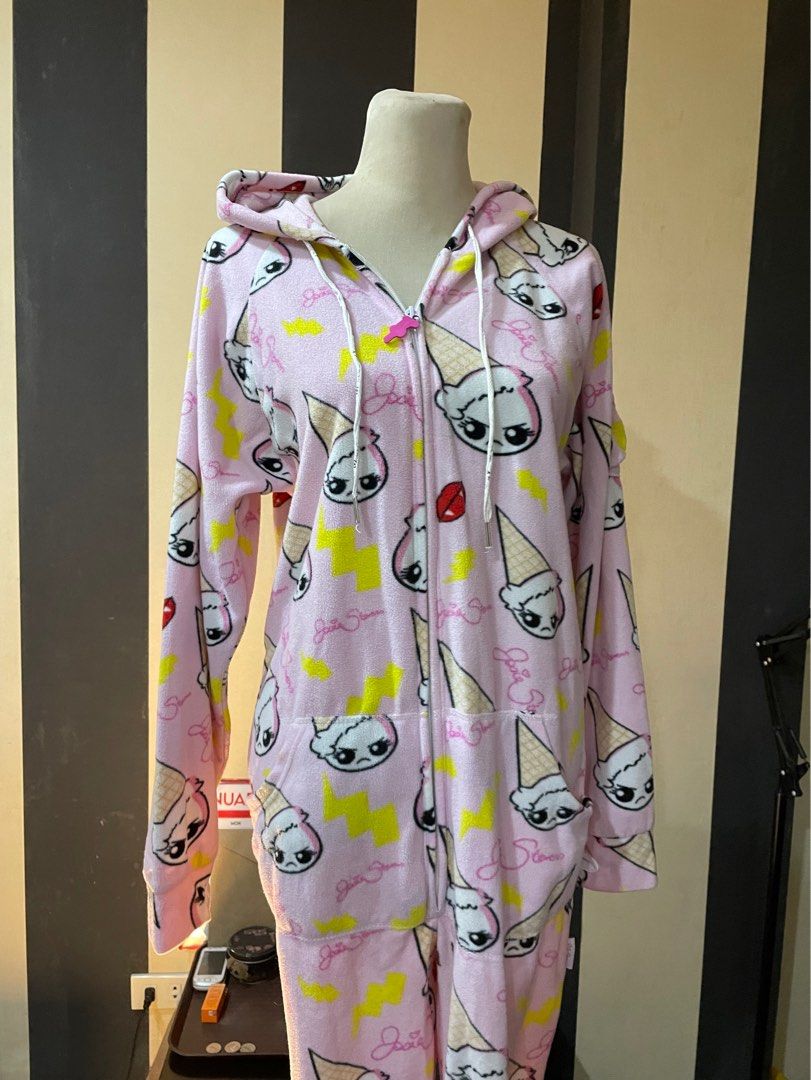 Adult onesie with opening for the back Women s Fashion Dresses