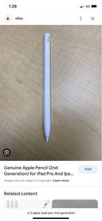 Apple iPad pen 2nd generation