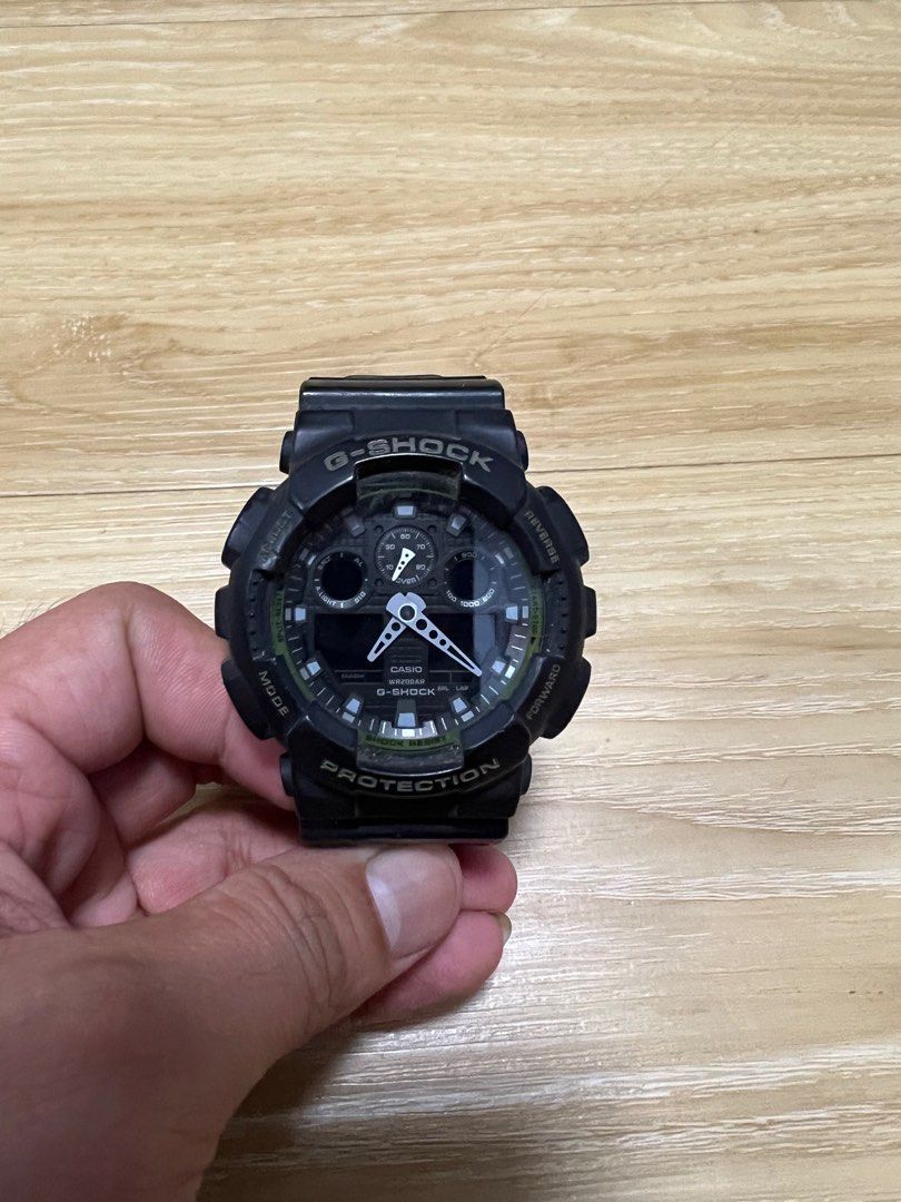 G shock hotsell army black