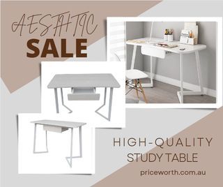 ASSEMBLED STUDY DESK WITH DRAWER FOR SALE!!!!!!
