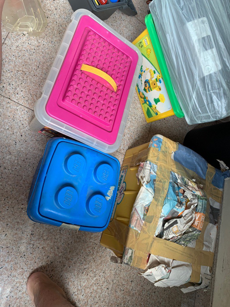 assorted lego blocks