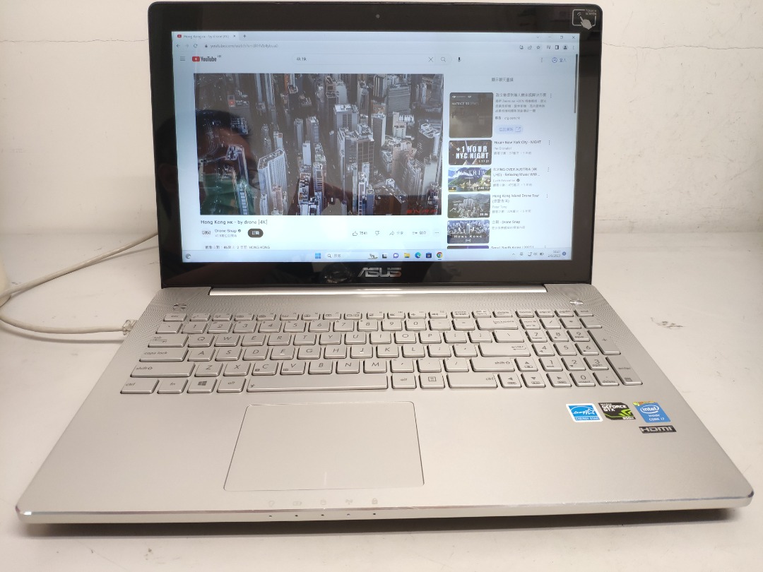 ASUS N550J 電競Notebook，i7-4700HQ，16G Ram，256G SSD， GTX850M